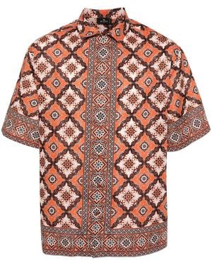 Etro Short Sleeve Shirts - Multicolour