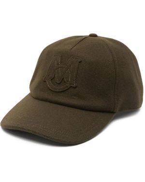 Moncler Cappello Da Baseball Con Logo - Marrone