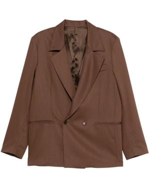 Costumein Blazer Doppiopetto - Marrone
