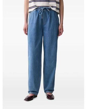 Marc O' Polo Drawstring-Waist Jeans - Blue