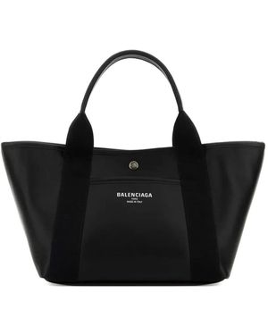 Balenciaga Biarritz ハンドバッグ M - ブラック