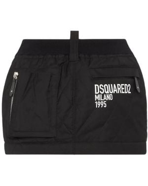 DSquared² ミニスカート - ブラック