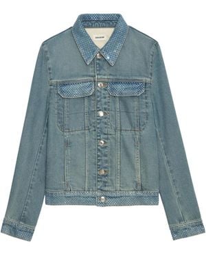 Zadig & Voltaire Kioky Jeansjacke - Blau