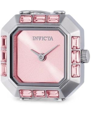 INVICTA WATCH Crystal-Embellished 21Mm Ring Watch - Pink