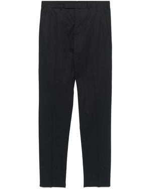 ZEGNA Tapered Trousers - Black