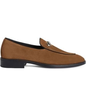 Giuseppe Zanotti Archibald Loafer Aus Wildleder - Braun