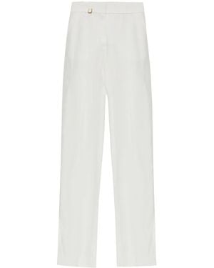 Jacquemus Trousers Tibau - White