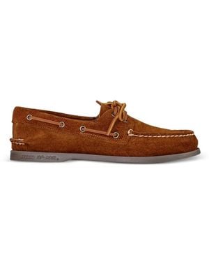Sperry Top-Sider Zapatos Náuticos De Ante - Marrón