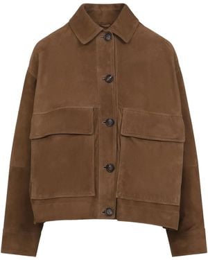 Brunello Cucinelli Jackets - Brown