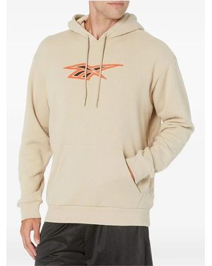 Reebok Basketball Long-Sleeve Hoodie - Natural