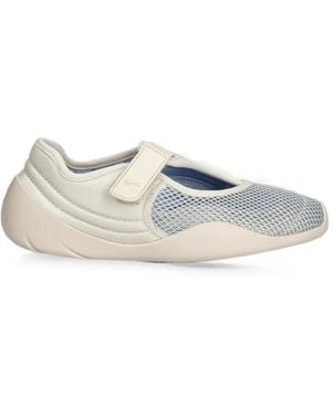 Lacoste Baskets Basses Mystere À Attache Scratch - White
