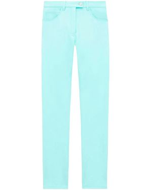 Courreges Aqua Straight-Leg Pants - Blue