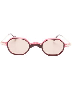 Eyepetizer Geometrische Boca Sonnenbrille - Pink