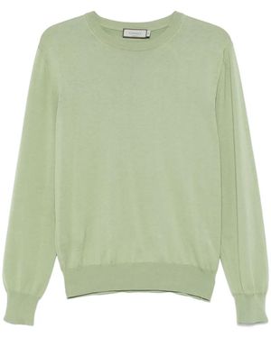Canali Pullover Aus Baumwolle - Grün