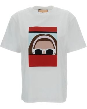 Plan C Graphic-Print T-Shirt - Weiß
