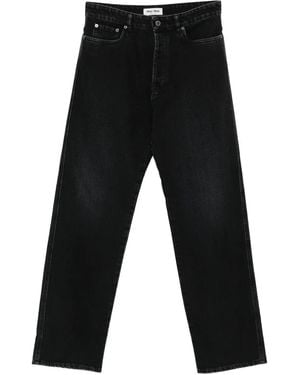 Miu Miu Jean À Poches Multiples - Noir