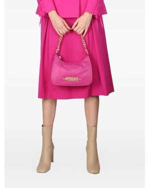 Moschino Flared Midi Skirt - Pink