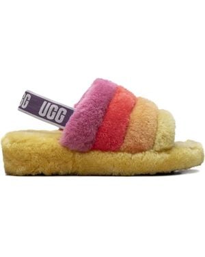 UGG Strap Shoes - Pink