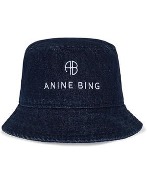 Anine Bing Nicks Bucket Hat - Blue
