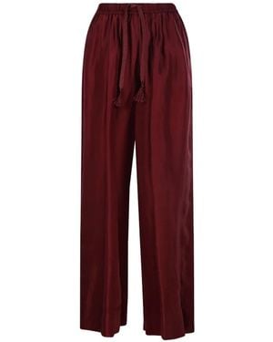 forte_forte Drawstring Trousers - Red