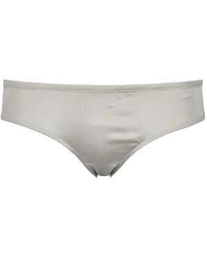 Dolce & Gabbana Satijnen Slip - Grijs