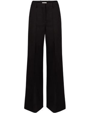 Nina Ricci Wide-Legged Trousers - Black