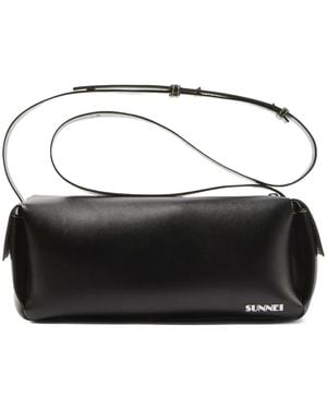 Sunnei Structured Shoulder Bag - Black