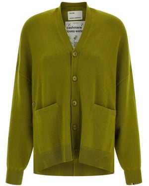 Extreme Cashmere Nº24 Tokio V-Neck Cardigan - Green
