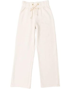 Les Tien Eazy Track Trousers - Natural