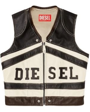 DIESEL L-Flycou-20Th Gilet - Black