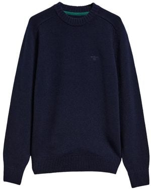 Barbour Newtown Crewneck Sweater - Blue