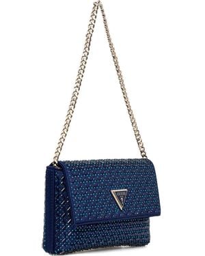 Guess Zalina Embellished Bag - Blue