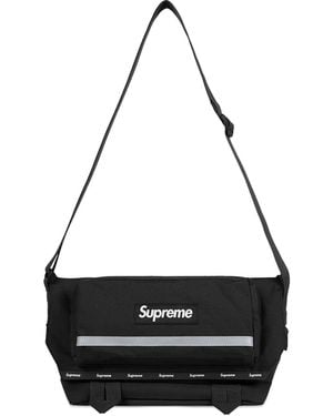 Supreme Raindrop Messenger Bag - Black