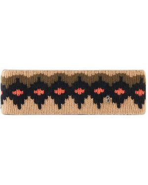 Bogner Loca Fair Isle Headband - White