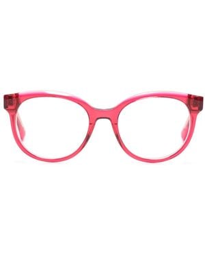 MAX&Co. Gafas Con Logo Grabado - Rosa