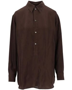 Barena Camillo Button-Up Shirt - Brown