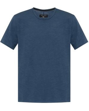 Rag & Bone Klassisches T-Shirt - Blau