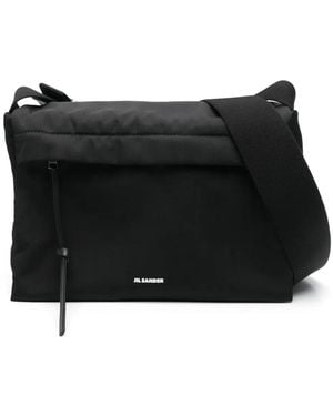 Jil Sander Soft Messenger Bag - Black