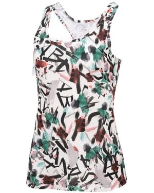 Fila Mila Abstract-Print Tank Top - White