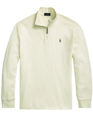Polo Ralph Lauren Pull À Col Zippé - White
