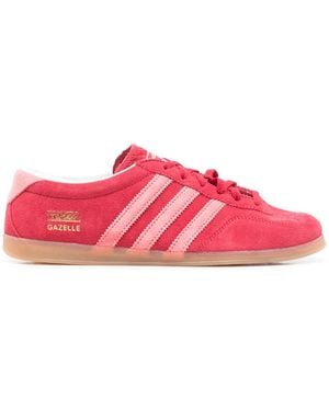 adidas Gazelle Three-Stripe Trainers - Pink