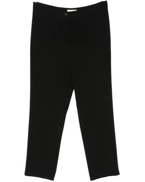 Marina Rinaldi Rear-Darting Trousers - Black