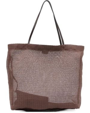 The Row Barn Shopper Met Mesh - Bruin