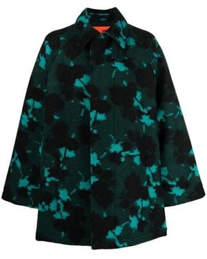 Colville Abrigo Con Estampado Gráfico - Verde