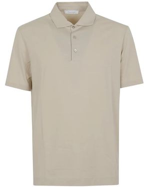 Cruciani Poloshirt Mit Kurzen Ärmeln - Grau