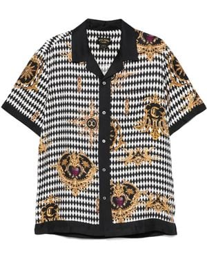 CAMILLA Camp-Collar Shirt - Black