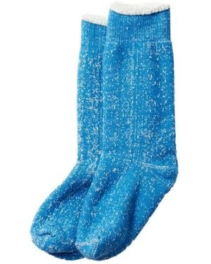 RoToTo Calcetines Con Doble Cara - Azul