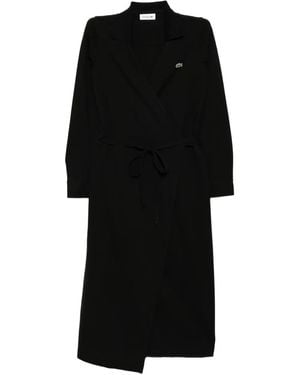 Lacoste Logo-Patch Dress - Black