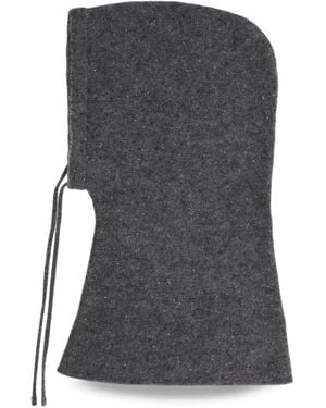 Fabiana Filippi Sequin-Embellished Balaclava - Grey