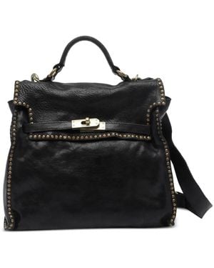 Campomaggi Ginevra Tote Bag Mit Nieten - Schwarz